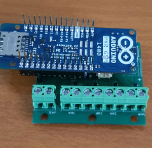 SPUC (WATERMARK sensor)+MKR ARDUINO = IoT